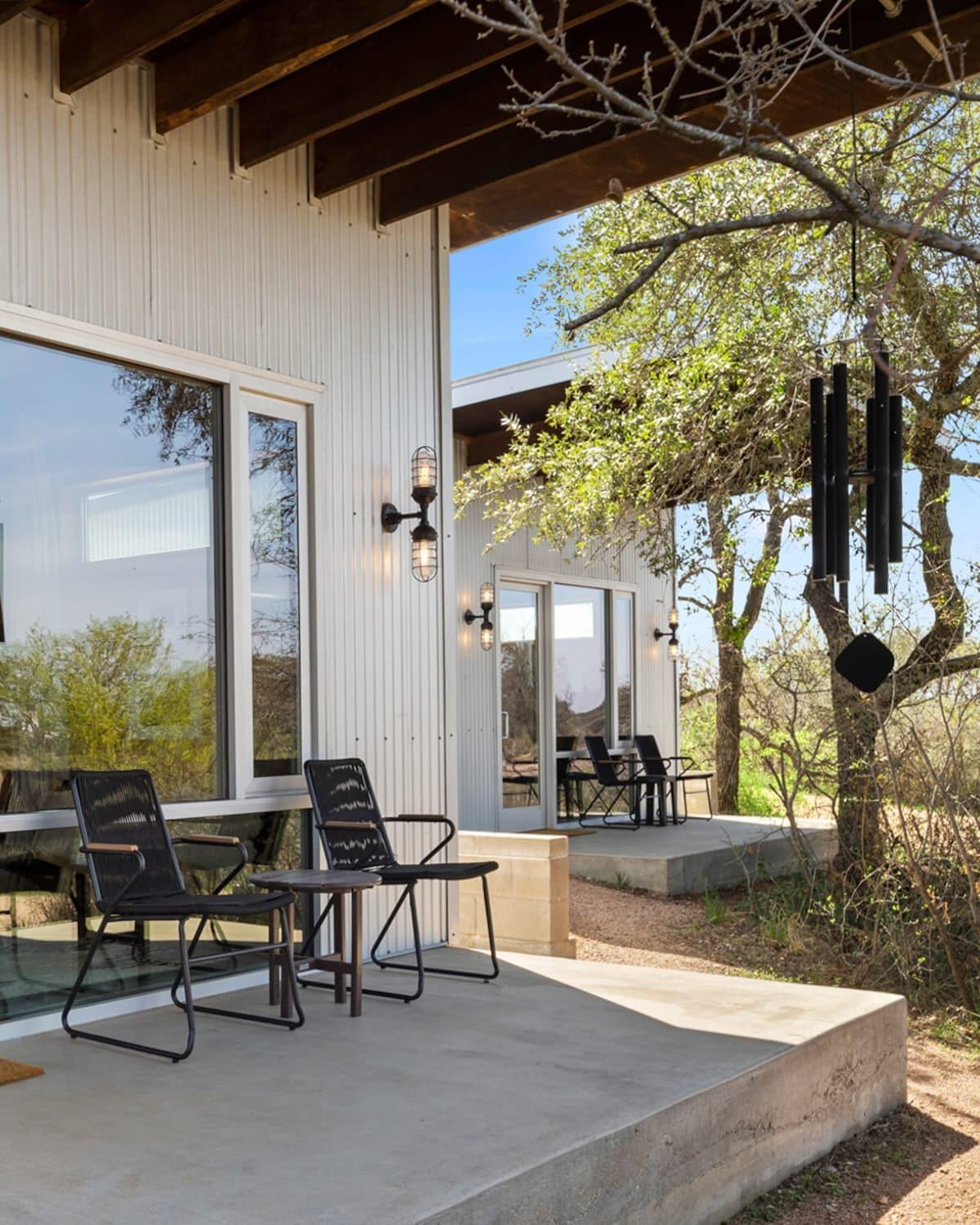 Lazo House - Riverfront With Overlooking Llano River Eksteriør bilde